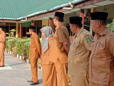 Kepala Kantor Kementerian Agama Kabupaten Langkat Pimpin Apel Pagi