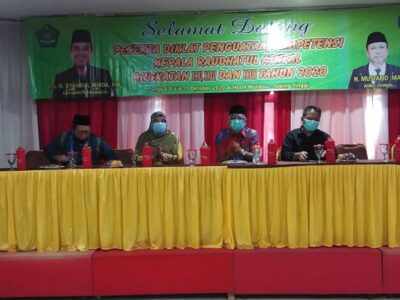 Kasi Penmad Kemenag Langkat Hadiri Pembukaan Diklat Penguatan Kompetensi Kepala Raudhathul  Athfal Angkatan XXXI, Xxxii dan XXXII Tahun 2020