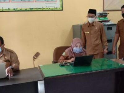 Kakan Kemenag Langkat  Tinjau Ujian Dinas Dan UPKP Tingkat III