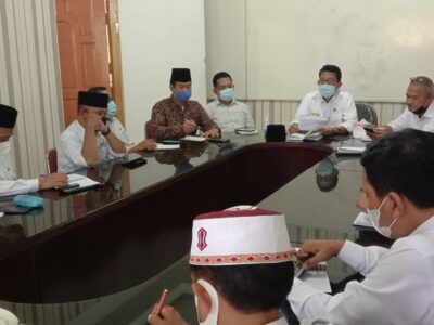 Kemenag Kab. Langkat Adakan Rakor Tentang Prokes 5M