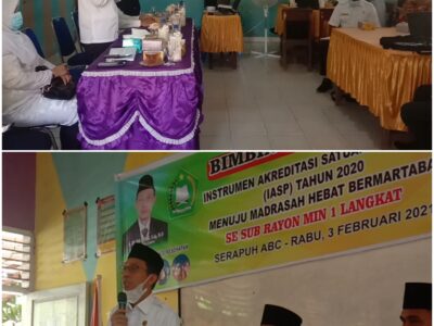 Kakan Kemenag Langkat Sosialisasikan Penerapan Prokes 5 M