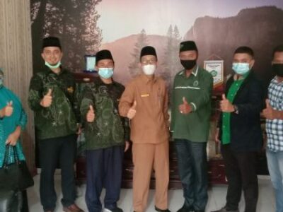 Kakan Kemanag Langkat Terima Audiensi Pengurus NU Langkat