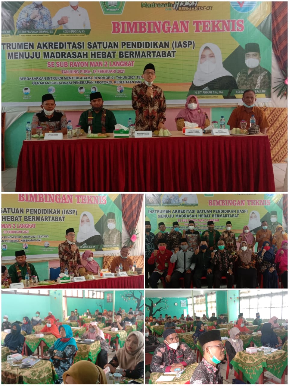 You are currently viewing Kemenag Langkat Gelar Bimtek IASP 2020 di MAN 2 Langkat