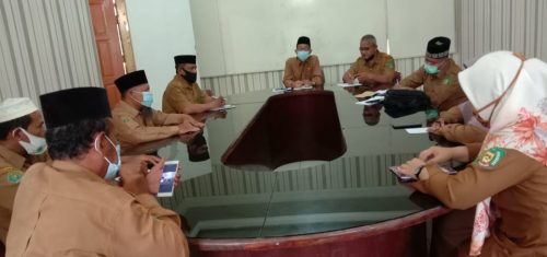 You are currently viewing Kakan Kemenag Langkat Pimpin Rapat Koordinasi Dengan Penyuluh Agama Islam