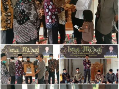 Kemenag Langkat Gelar Safari Dakwah di Desa Binaan di Wilayah Terpencil Berminoritas Islam Disertai Pemberian Bantuan Kepada Masjid Al Ikhlas Dusun Bangun Desa Telaga Kec. Sei Bingai Langkat