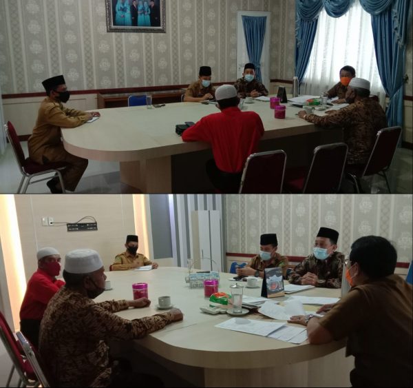 You are currently viewing Kakan Kemenag Langkat Bersama Tokoh FKUB Langkat Audiensi Dengan Sekdakab Langkat