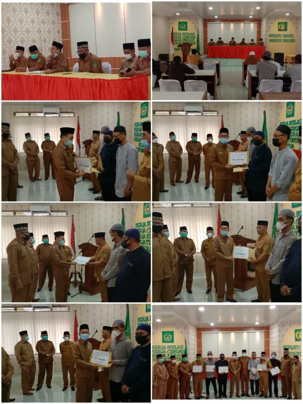 You are currently viewing Kemenag Langkat Serahkan Bantuan Kepada Masjid/Musholla Dan Yayasan Pendidikan Agama