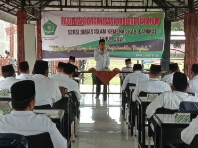 Kemenag Langkat Gelar Bimtek Fasilitasi Organisasi Profesi Penghulu