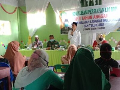 Kemenag Langkat Gelar Sosialisasi Persiapan LPJ BOP Tahap II Tahun Anggaran 2021  Langkat Hilir