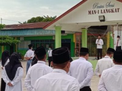 Kakan Kemenag Langkat Resmikan ANBK di MAN 1 Langkat