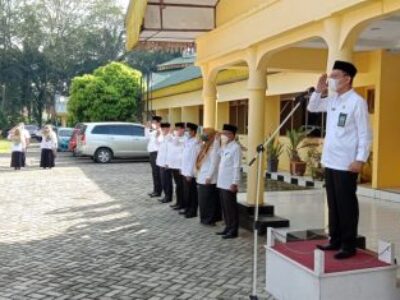 Kemenag Langkat Gelar Apel Gabungan