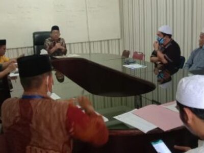 Kakan Kemenag Langkat Pimpin Rakor Panitia HSN 2021 Kab. Langkat