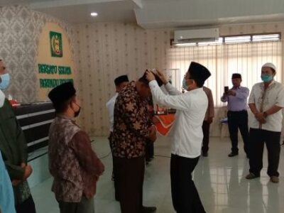 Kakan Kemenag Langkat Kukuhkan Dewan Juri Perlombaan Hari Santri 2021