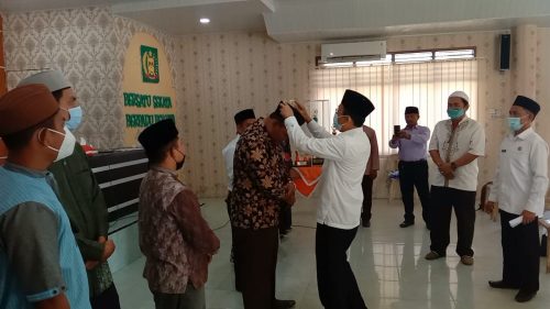 You are currently viewing Kakan Kemenag Langkat Kukuhkan Dewan Juri Perlombaan Hari Santri 2021