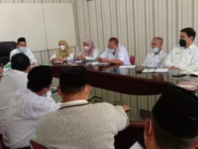 Kemenag Langkat Gelar Rapat Koordinasi Peringatan HSN 2021 dan HAB ke 76 tahun 2022