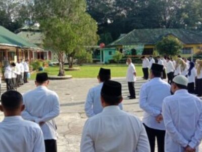 Kemenag Langkat Gelar Apel Pagi