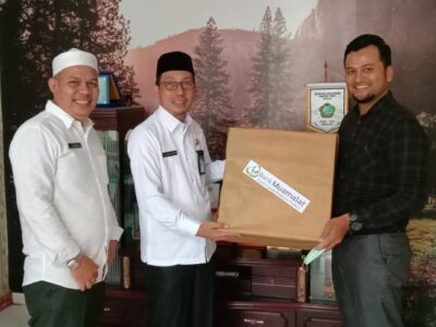 Kemenag Langkat Terima Bantuan dari PT. Bank Muamalat Stabat