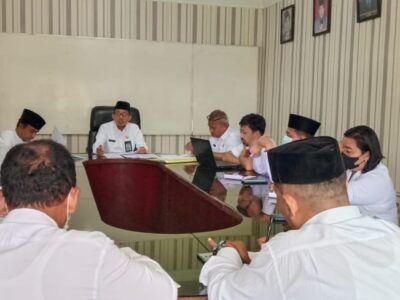 Kakan Kemenag Langkat Pimpin Rapat Koordinasi Dengan Para Pejabat dan Staf Kemenag Langkat