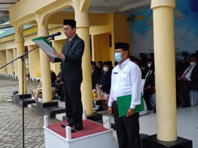 Kemenag Langkat Gelar Upacara HAB ke-76 : Kemenag sebagai payung teduh semua unsur umat beragama