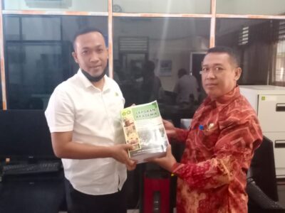 Kemenag Langkat Serahkan Laporan Keuangan Hasil PPG GPAI ke Disdik Langkat