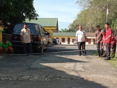 Kemenag Langkat Rencanakan Pemasangan Paving Blok dihalaman Aula