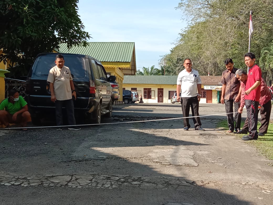 You are currently viewing Kemenag Langkat Rencanakan Pemasangan Paving Blok dihalaman Aula