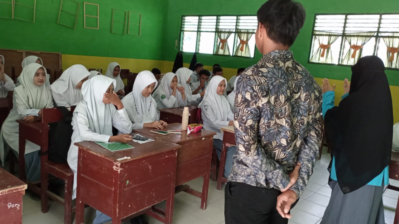 You are currently viewing Sosialisasi Mahasiswa Kampus STKIP Al-Maksum di MAN 3 Langkat