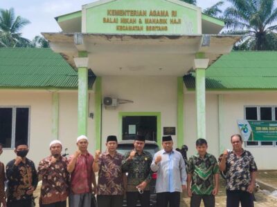 Plt. Kasi Bimas Islam Kemenag Langkat Lakukan Monev dan Supervisi pada KUA Kec. Besitang dan Pangkalan Susu