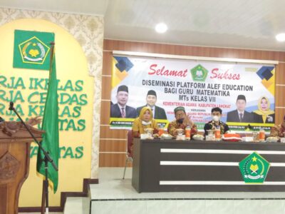 Kemenag Langkat Tindak Lanjuti MoU Kemenag RI dan Abu Dhabi Tentang Platform Alef Education