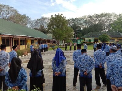 Kemenag Langkat Gelar Apel Hari Kesadaran Nasional