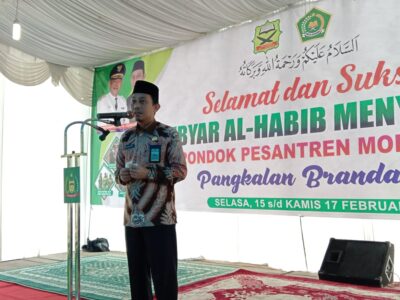 Kakan Kemenag Langkat hadiri Gebyar Pondok Pesantren Al Habib