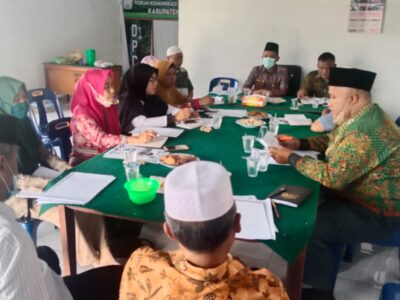 Persiapkan Ujian Akhir MDTA, FKDT Kab. Langkat Gelar Rapat Koordinasi