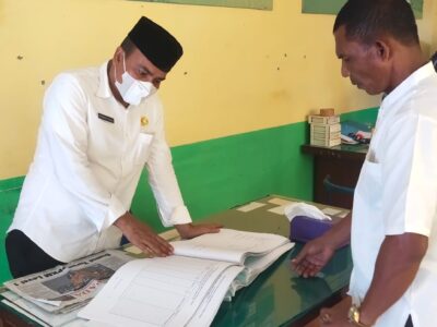 Plt. Kasi Bimas Islam Kemenag Langkat Lakukan Monev dan Supervisi pada KUA Kec. Sei Lepan