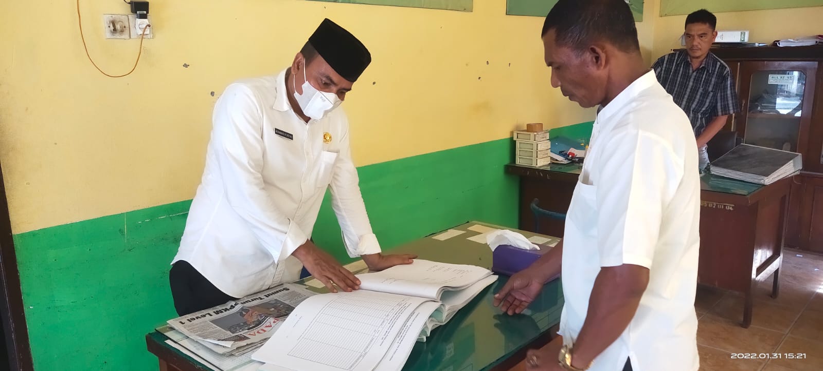 You are currently viewing Plt. Kasi Bimas Islam Kemenag Langkat Lakukan Monev dan Supervisi pada KUA Kec. Sei Lepan