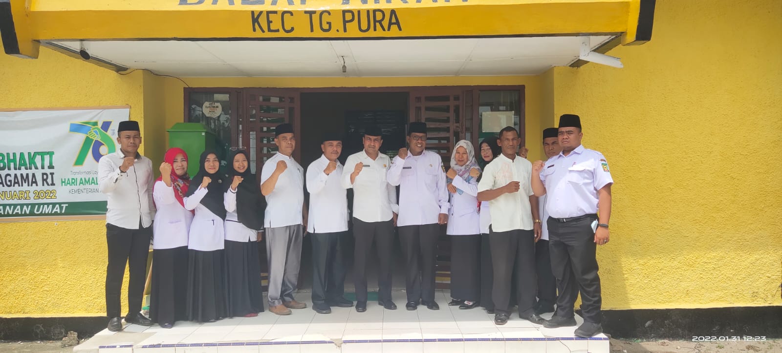 You are currently viewing Monitoring Dan Evaluasi KUA Kecamatan Tanjung Pura Oleh Kantor Kementerian Agama Kabupaten Langkat