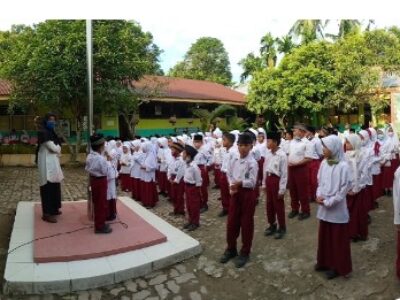 Giat Apel Pagi Siswa-Siswi MIN 1 Langkat