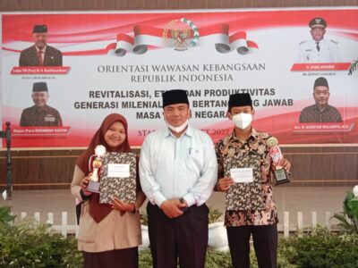 Siswa MAN 3 Langkat Juara Lomba Baca Puisi Tingkat Kabupaten, Kamad : Teruslah Berprestasi