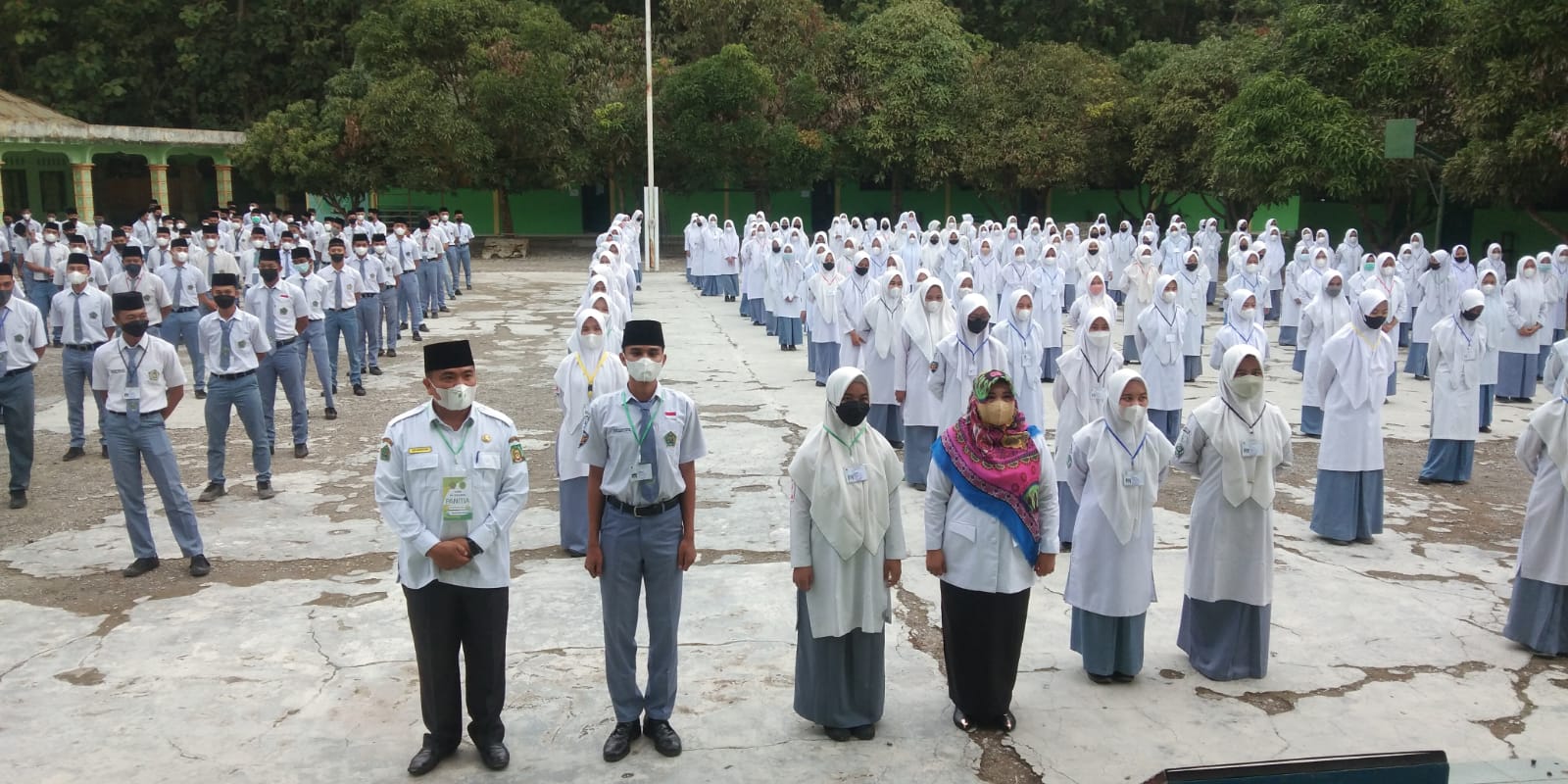 You are currently viewing Wakili Kakan Kemenag, Kasi Penmad Langkat Buka Ujian Madrasah di MAN 3 Langkat