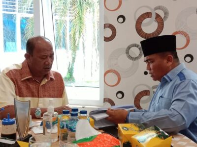 Kepala MAN 3 Langkat Audiensi Dengan Bupati Langkat Paparkan Kondisi Lahan Madrasah