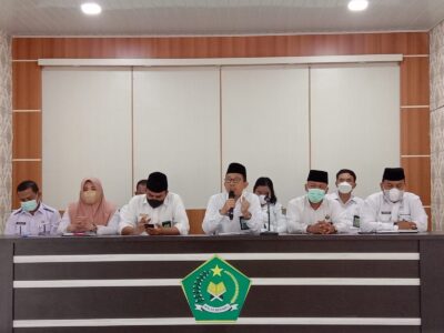 Gelar Rapat Koordinasi, Kakan Kemenag Langkat : Saling koordinasi dalam melaksanakan tugas untuk meningkatkan kualitas kinerja.