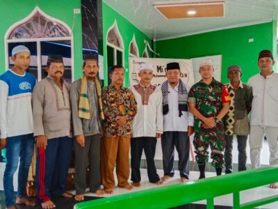 Ka KUA Sei Bingai Hadiri Peresmian Masjid Al Iman Dusun Tanjung Putri Desa Namu Ukur Utara