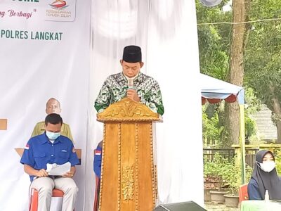 Ka.KUA Secanggang Hadiri Sunat Massal dan Bakti Sosial