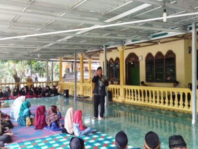 Ka. KUA Salapian Hadiri Zikir dan Doa Bersama di SMP Panca Budi Namotongan