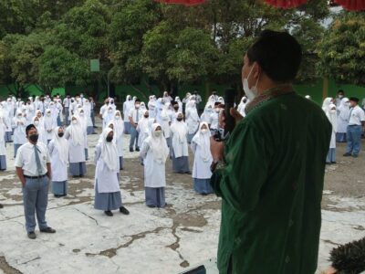 Apel Pagi Hari Terakhir, Pelaksanaan Ujian Madrasah Tahun 2022 di MAN 3 Langkat Berjalan Sukses