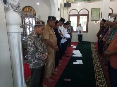 KUA Padang Tulang Gelar Pentauliayahan Amil Zakat Masjid dan Mushalla