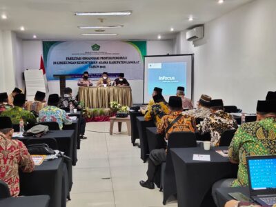 Kemenag Langkat Gelar Bimtek Fasilitasi Organisasi Profesi Penghulu