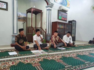 Ka. KUA Kutambaru Dampingi Pengurus BAZNAS Langkat Tauliyah Amil Zakat Masjid dan Mushalla