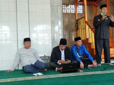 Ka. Kua Secanggang Beri Sambutan Tauliyah UPZ Masjid/Mushalla Se Kecamatan Secanggang