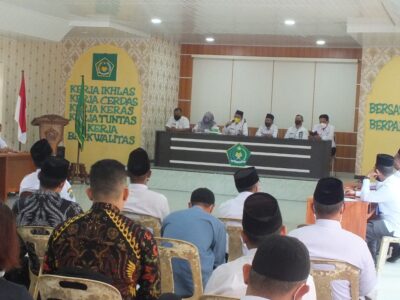 Menindaklanjuti Program 1 juta Vaksin, Kemenag Langkat Gelar Rakor