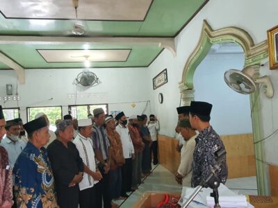 Ka. KUA Sirapit Dampingi Pengurus BAZNAS Langkat Tauliyah UPZ/Amil Masjid dan Mushalla